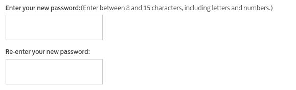 Lloyds Bank dumb password rule screenshot